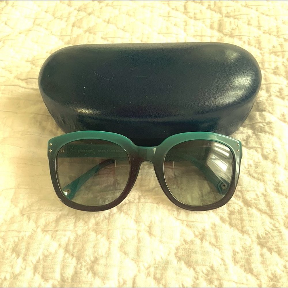 Coach 5099/11 Turquoise Gradient Sunglasses